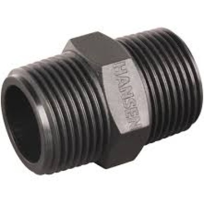 Pipe Nipple, Hexagonal, 25 mm ( 1 in )