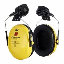 SIRIM AND DOSH APPROVE 3M™ PELTOR™ Optime™ I Earmuffs, 26dB, Yellow, Helmet Mounted, H510P3E-405-GU