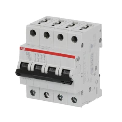 ABB Miniature Circuit Breaker - 4P - B - 63 A