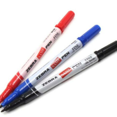 Zebra Name Pen Oil Base Marker -Black