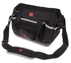 Toolbags RS PRO Polyester Tool Bag with Shoulder Strap 310mm x 200mm x 210mm