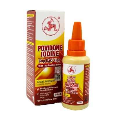 3 LEG POVIDONE IODINE 30ML