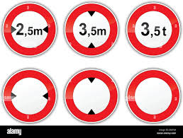 Signage for Height Limit 6.0m 60 x 60 cm