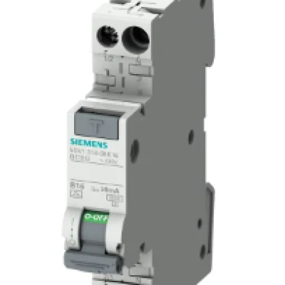 *Siemens RCBO, 16A Current Rating, 2P Poles, 30mA Trip Sensitivity, Sentron Range [P N:5SV1316-7LK16]