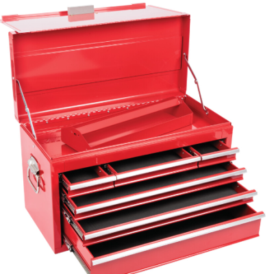 *KennedyPro Tool Chest, Classic Red, Red, Steel, 6-Drawers, 385 x 690 x 315mm, 75kg Capacity - KEN5945240K