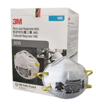 3M Particulate Respirator 8210, N95