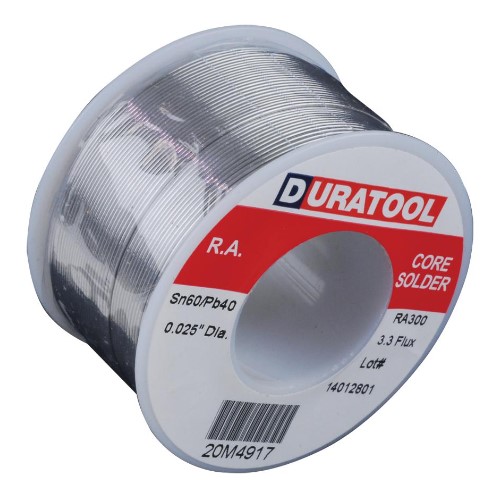 SPC22124. SOLDER WIRE, 60      /      40 SN      /      PB, 190°C, 0.5LB