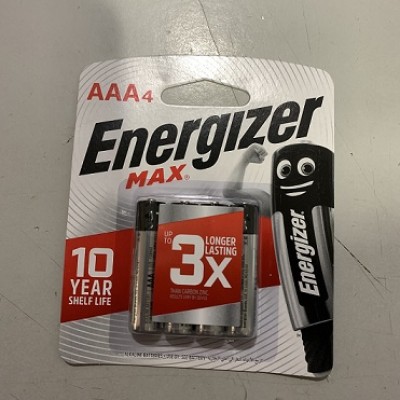 BATTERY AAA ENRGZR 1.5V (4PCS PACK)