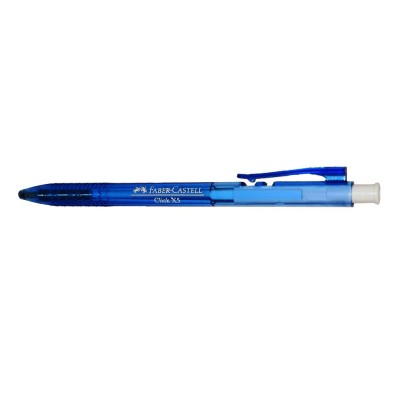 PEN- FABER CASTELL 1425 CLICK X5 BLUE BALL PEN