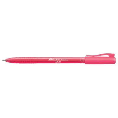 PEN- FABER CASTELL NX23 BALL PEN 0.7MM RED