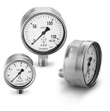 SWAGELOK PRESSURE GAUGE  PGI-160B-BG100-LAPX  PGI PRESSURE GAUGES 6" 0-100 BAR  /  PSI LOWER MOUNT 1  /  2" NPT