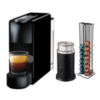 Nespresso Essenza Mini Fully Automatic Capsule with rack