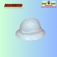 PROGUARD  ADVANRIM-WHG3RS-WHITE, FULL BRIM SAFETY HELMET