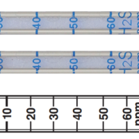 GASTEC H2S, MEASURING RANGE : 2.5 ~ 60 PPM