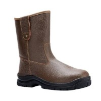 Krushers Texas 9-Inch Pull-on Riggers Boots (Brown), Size UK 12