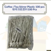 Coffee  Tea Stirrer Plastic 100 pcs