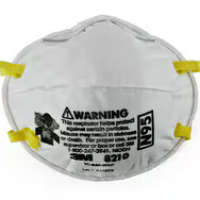 3M Particulate Respirator 8210, N95