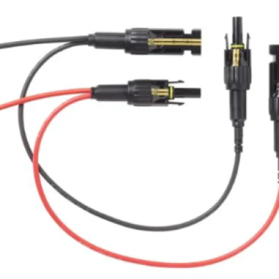 FLUKE Test Leads, Accepts 4mm Banana Plug Connection, 20A Current Rating - Pomona MC4 Series - PVLEAD3