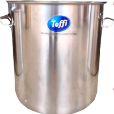 Toffi Stainless Steel Stock Pot(Thick) 92 Litre