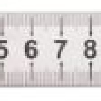 RULER, ALUMINUM RULER, METRIC IMPERIAL, 300MM 12"