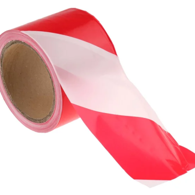 Barrier Tape Red White 70mmx500m