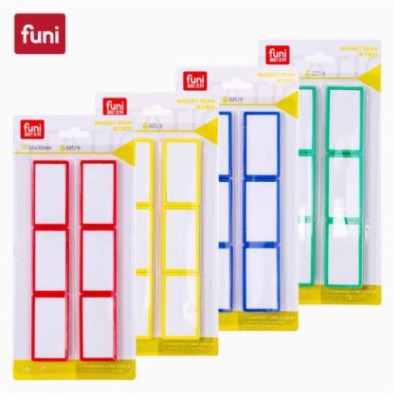 Writable display sticker factory label magnetic buckle 54*30mm