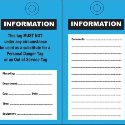 CUSTOMISED INSTRUMENT TAG[100s]