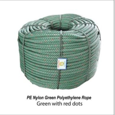 6mm x 220 Meter PE Nylon Green Polyethylene Rope (Thailand)   Tali Hijau