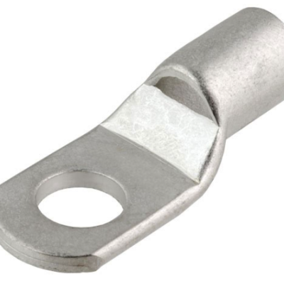 (X 100PCS   PKT) CABLE LUG  25MM RING TERMINALS CONNECTORS TIN PLATED PURE COPPER