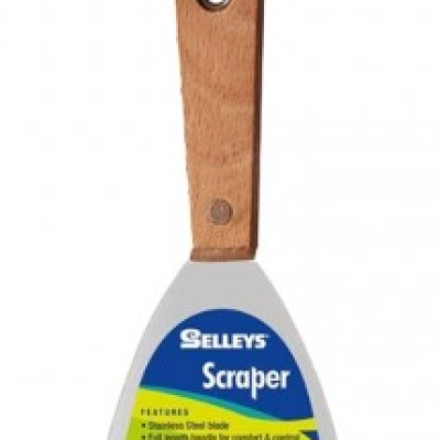 SCRAPPER, STEEL SCRAPPER, 3"