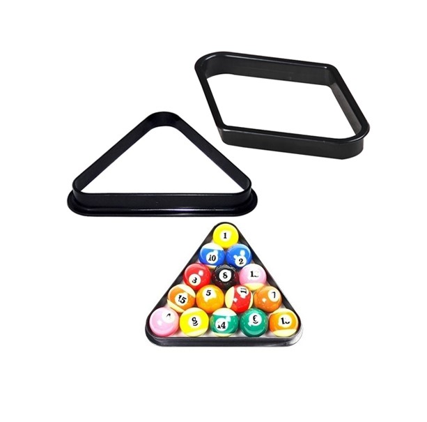 Pool       /       Snooker Ball Plastic Diamond & Triangle