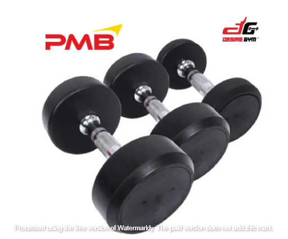 ROUND FIXED DUMBBELL, 2.5KG X 2 (DELIVERY TO LABUAN AREA ONLY)