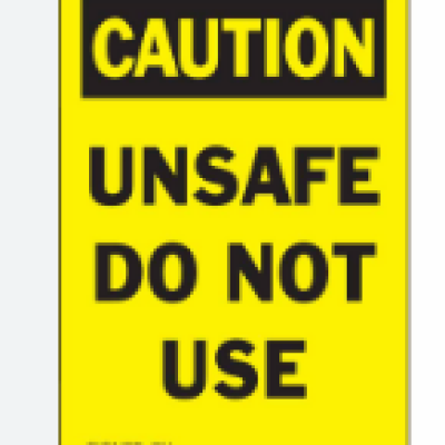 ACCIDUAL PRECAUTION TAGS