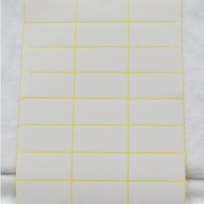 *Self adhesive Label Sticker (White)  sticker putih (10 Sheet)
