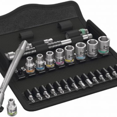 *Wera 004081 28 Piece Imperial Socket Set 1 2 Sq Drive