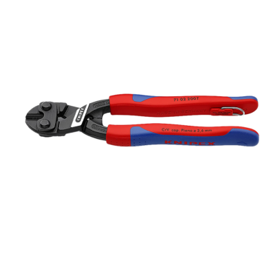 *Knipex 71 02 200 T 200 mm High Performance Chrome Vanadium Steel Compact bolt cutter