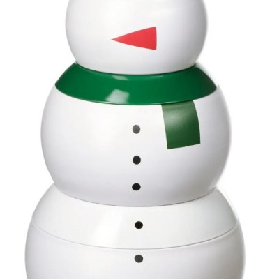 VINTERFINTTin with lid, set of 3, snowman