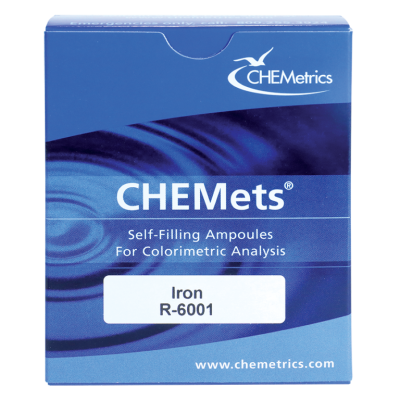 CHEMetrics R-6001. Iron  CHEMets Refill