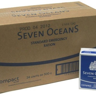 SEVEN OCEANS Food Ration, 500gm Pkt. EC-MED & USCG, HALAL
