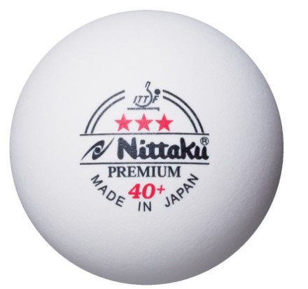 Nittaku Ball 3-Star Premium Table Tennis Ball Bola Ping Pong Original 3 pcs in box