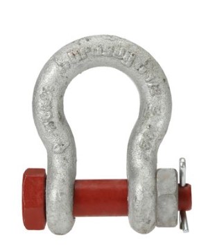 Crosby® Anchor Shackle - Bolt Type - 1-1      /      8" - G-2130 - 9.5 Ton