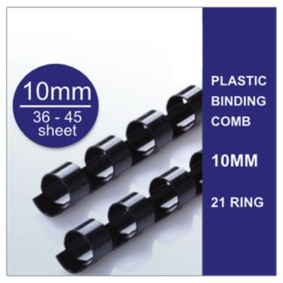 Binding Comb 10mm 21-Ring