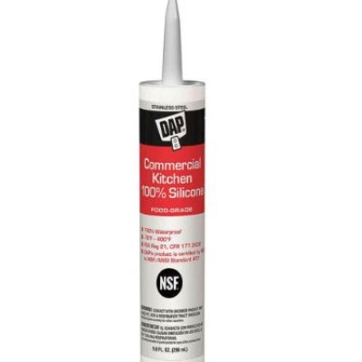 DAP 7079808660 08660 Sealant Silicone Stainless Steel 9.8 Oz.