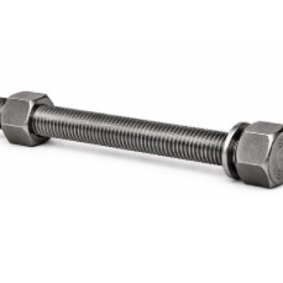 M20-2.5 X 170MM ASTM A193 B7 HEAVY HEX BOLT C W 1 A194 GR.2H ANSI NUT & 1 F436 FLAT WASHER -PLAIN (FULL THREAD)