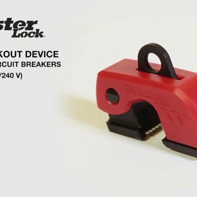 *Master Lock Grip Tight S3821 Circuit Breaker Lockout
