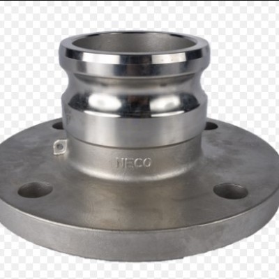 3" FLANGE WITH 2" MALE CAMLOCK SS316, 300#