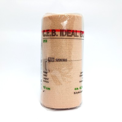 Elastic Bandage C.E.B Ideal B.P 10 cmx4.5m