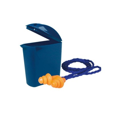 3M E-A-Rsoft FX Earplugs, Corded, 1271 [50pr]