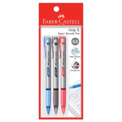 Faber Castell  Grip X Ball Pen 0.5mm 3 in 1