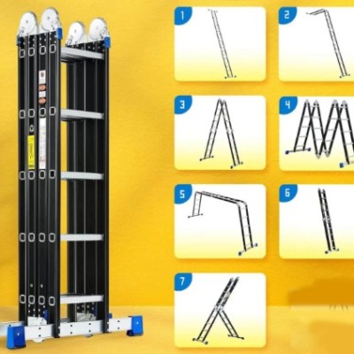 Step Ladder Extensionladder Folding Tall Aluminum 20 Ft Step Ladder